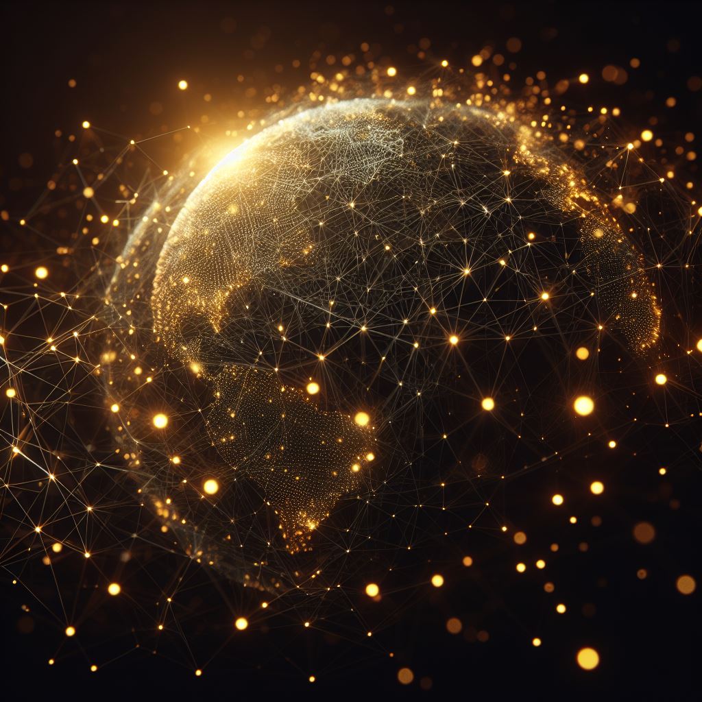 Connected globe gold network